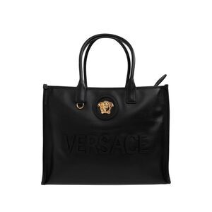 Versace Black Tote Bags Women